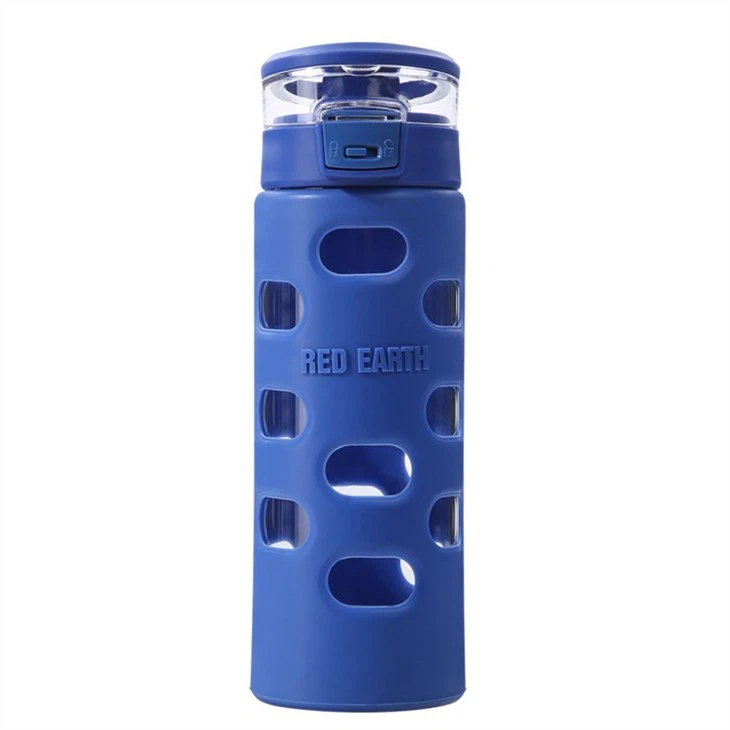 Portable Glass Water Bottle