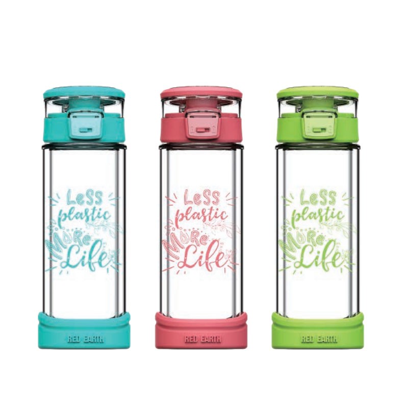 glass water bottle glass water bottle